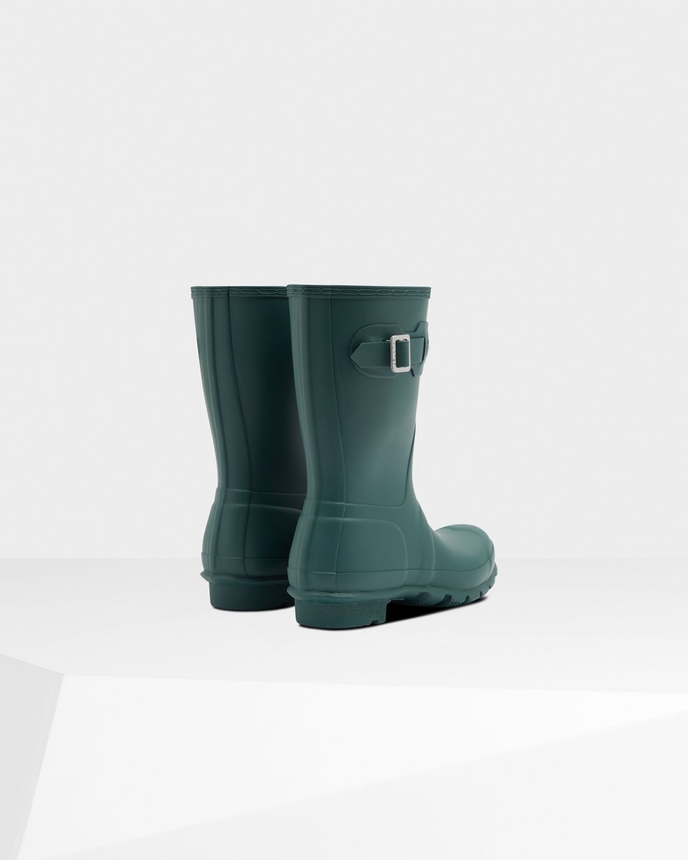 Botas De Cortas Hunter Mujer Original - Verde - Argentina 5163NWLJH